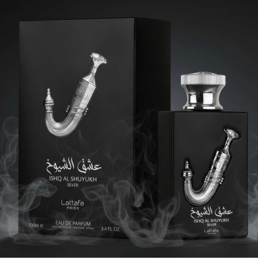 Ishq Al Shuyukh Silver Lattafa | NEWREINE Lyon