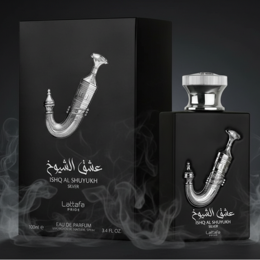 Ishq Al Shuyukh Silver Lattafa | NEWREINE Lyon