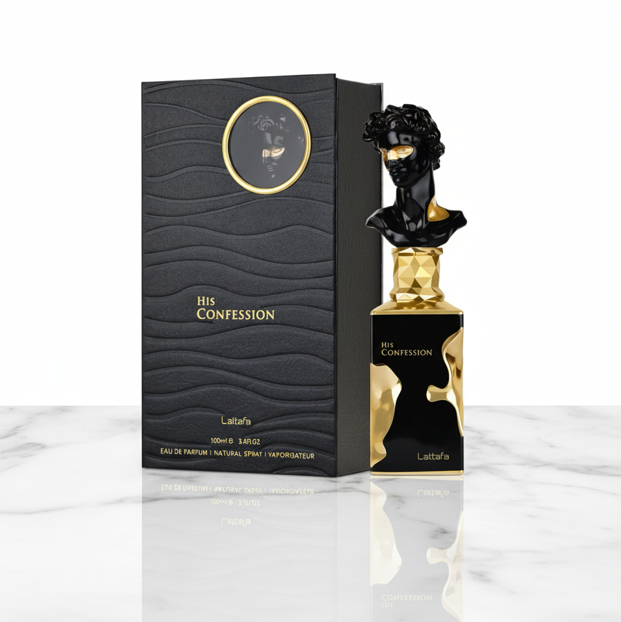 His Confession Lattafa Perfumes | NEWREINE Lyon