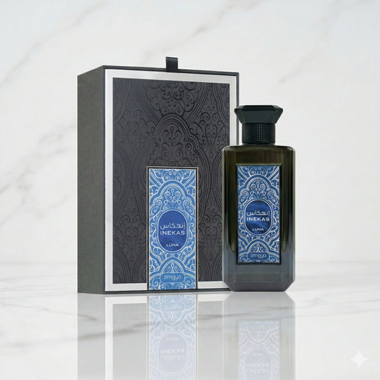 Flacon du parfum oriental Inekas Luna par Zimaya chez NEWREINE Lyon.