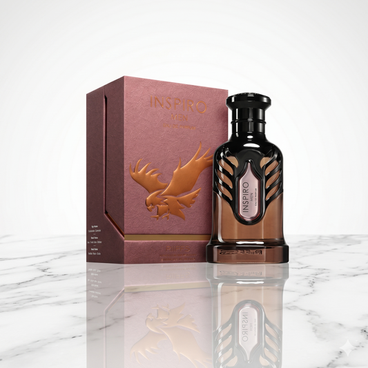 Flacon du parfum oriental Inspiro Men par Riiffs chez NEWREINE Lyon.
