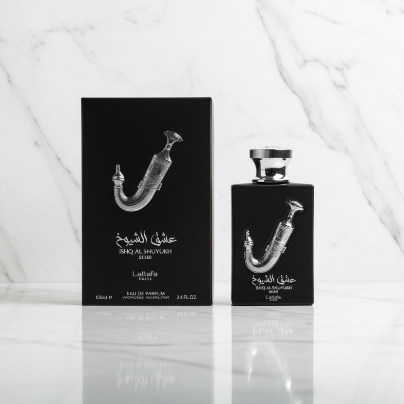 Ishq Al Shuyukh Silver Lattafa | NEWREINE Lyon