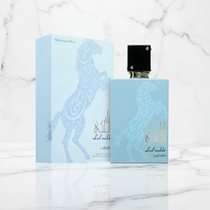 Lail Maleki Moroccan Blue Lattafa | NEWREINE Lyon