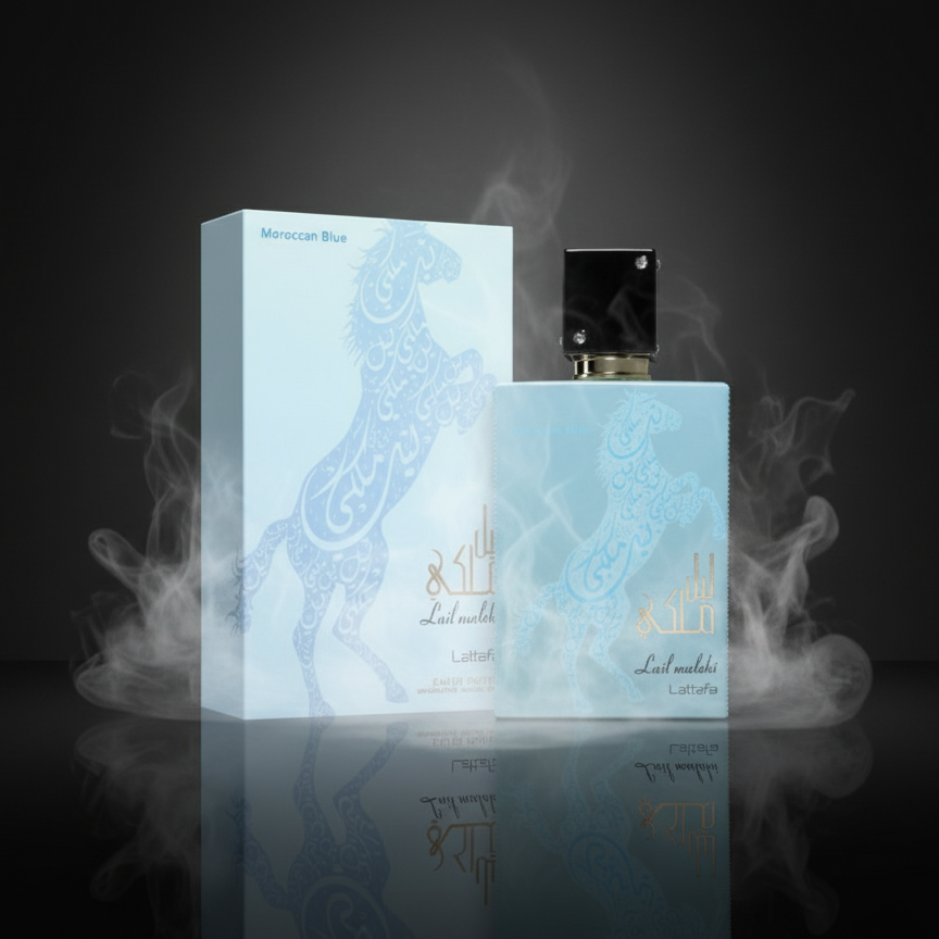 Lail Maleki Moroccan Blue Lattafa | NEWREINE Lyon