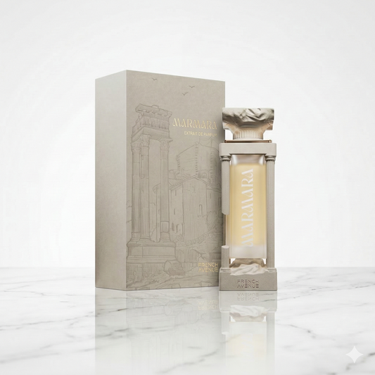 Flacon du parfum oriental Marmara par French Avenue chez NEWREINE Lyon.