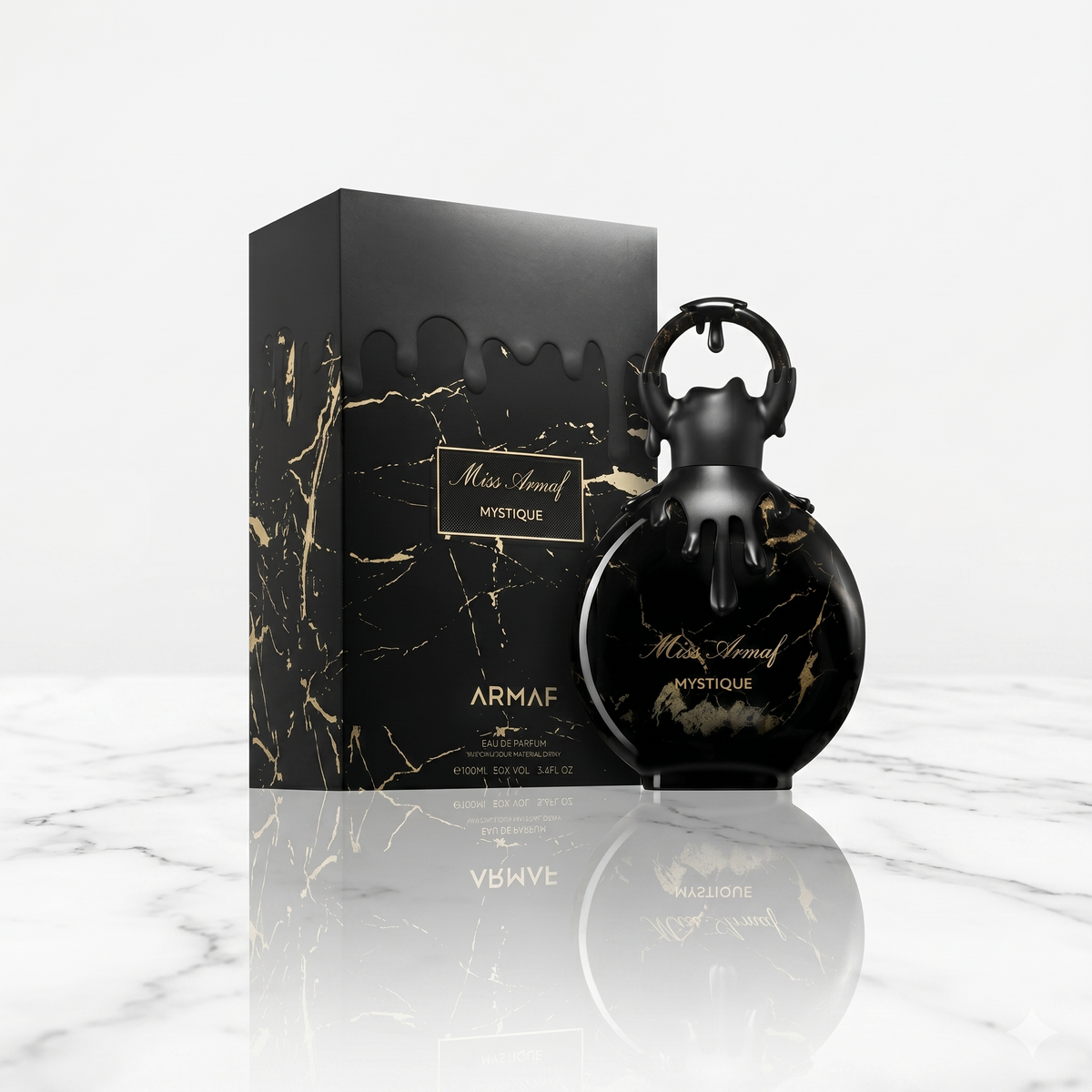 Flacon du parfum oriental Miss Armaf Mystique par Armaf chez NEWREINE Lyon.