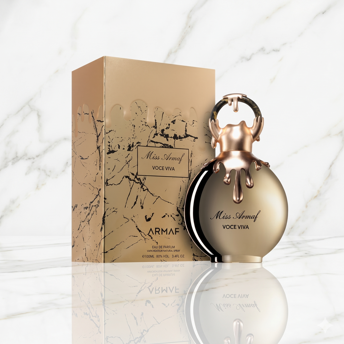 Flacon du parfum oriental Miss Armaf Voce Viva par Armaf chez NEWREINE Lyon.